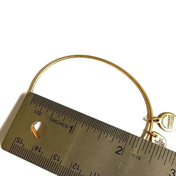 Alex and Ani 2017 Four Leaf Clover Bangle Bracelet - Picture 4 of 9